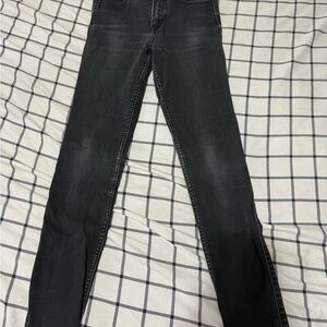 Hollister black skinny jeans